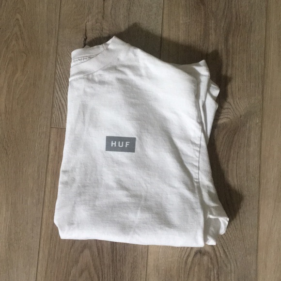 HUF Other - white Huf long sleeve tee